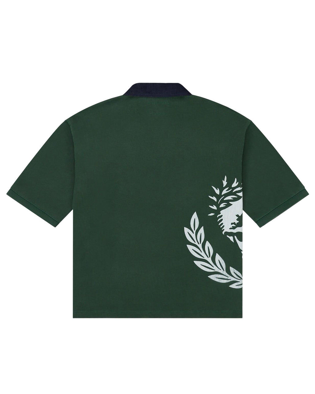 Godspeed Oversized Victor Crest Polo Green/Navy