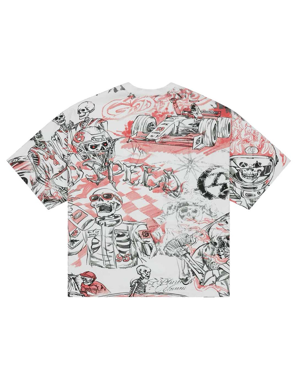 Godspeed Sketch Archive Tee White
