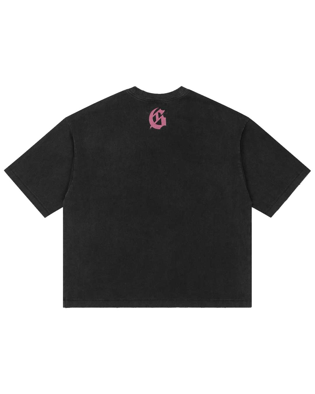 Godspeed Vital Short Set Black Wash Pink Logo