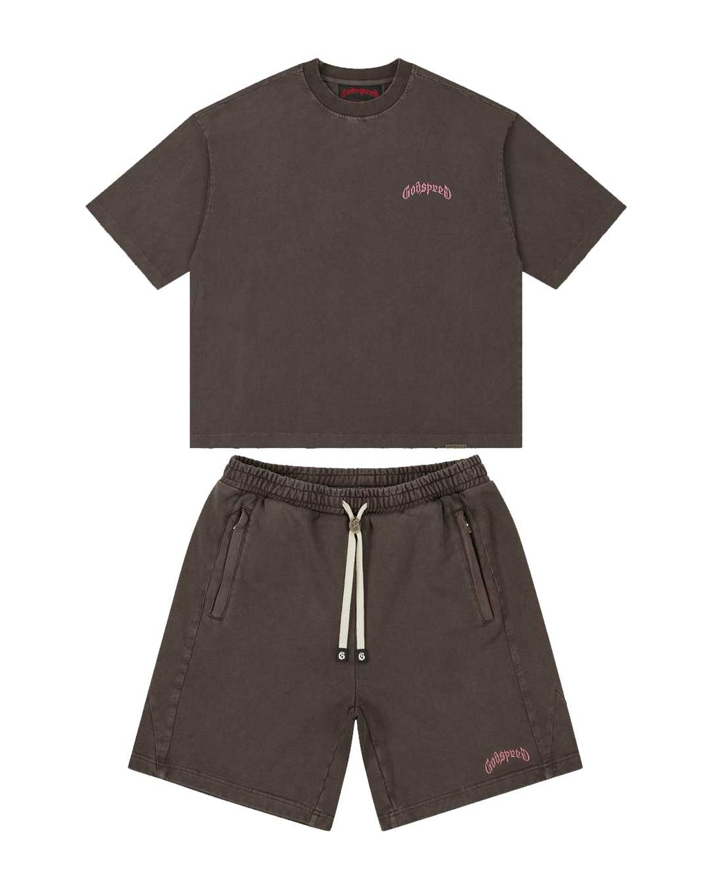 Godspeed Vital Short Set Brown Wash