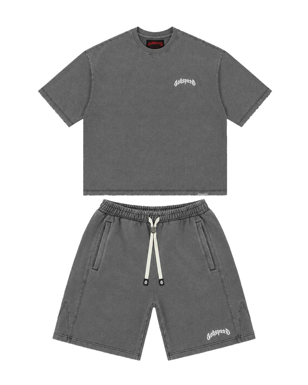 Godspeed Vital Short Set Grey Wash