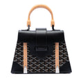 Goyard Goyardine Saigon Structured PM Satchel - Black