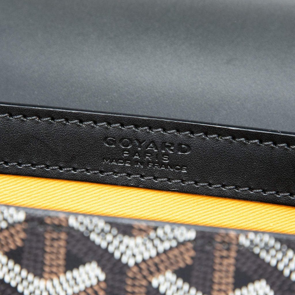 Goyard Goyardine Saigon Structured PM Satchel - Black