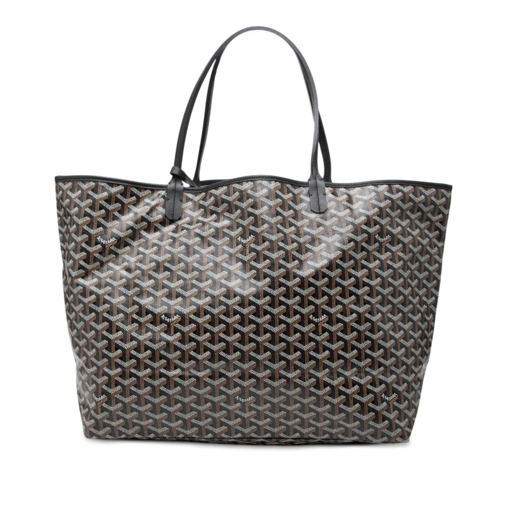 Goyard Goyardine Saint Louis GM Tote Bag - Black