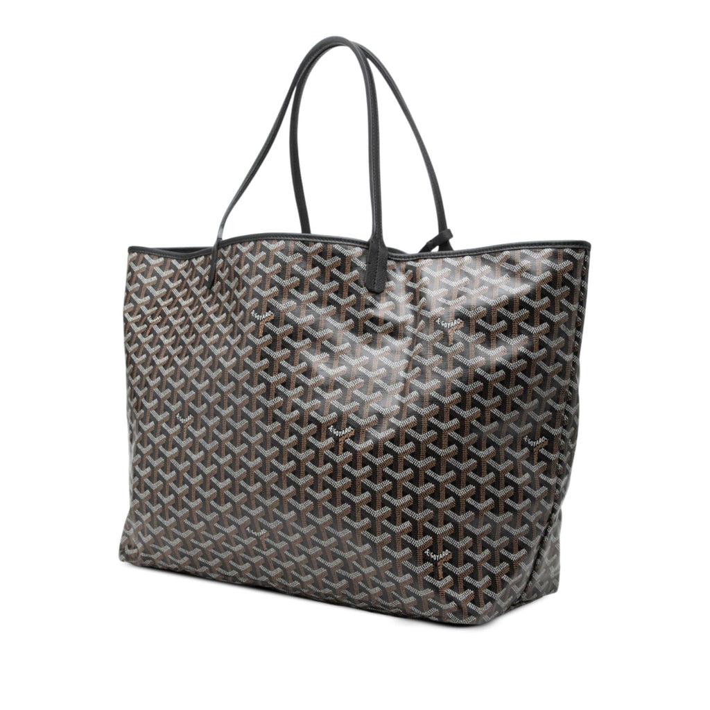 Goyard Goyardine Saint Louis GM Tote Bag - Black
