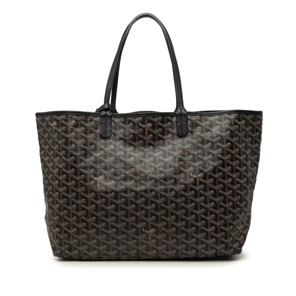 Goyard Goyardine Saint Louis PM Tote Bag - Black