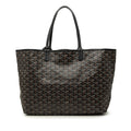Goyard Goyardine Saint Louis PM Tote Bag - Black