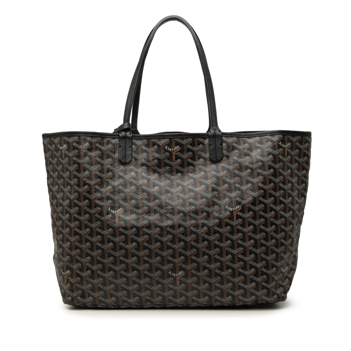 Goyard Goyardine Saint Louis PM Tote Bag - Black