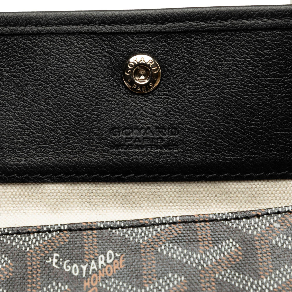 Goyard Goyardine Saint Louis PM Tote Bag - Black