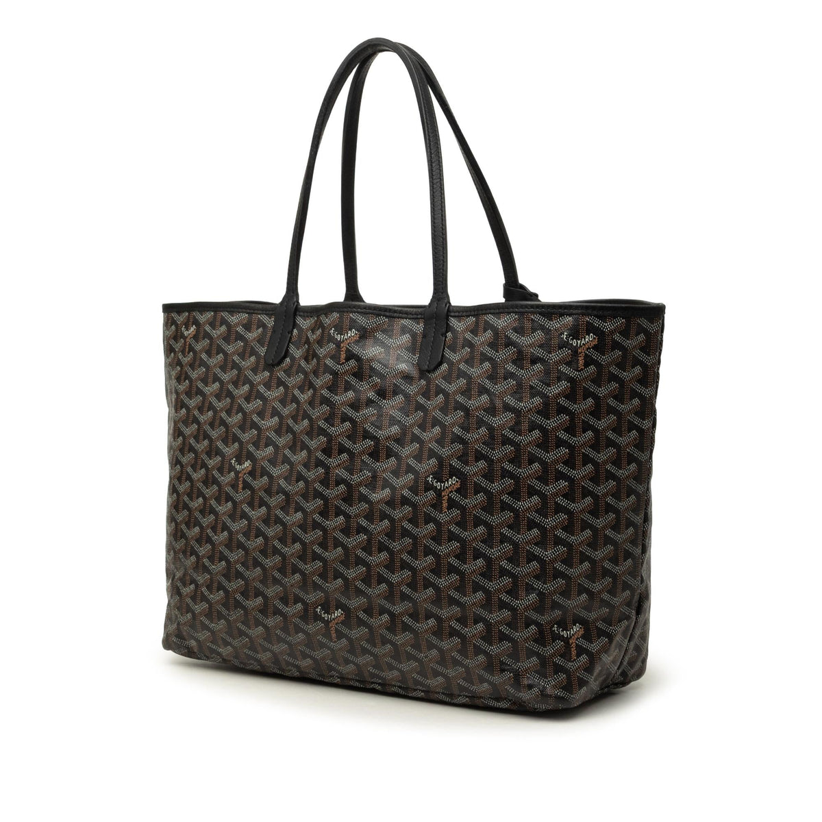 Goyard Goyardine Saint Louis PM Tote Bag - Black