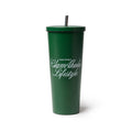 SIGNATURE LUXE TUMBLER - GREEN
