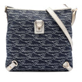 Gucci 85th Anniversary Denim Abbey D Ring Crossbody Bag - Blue