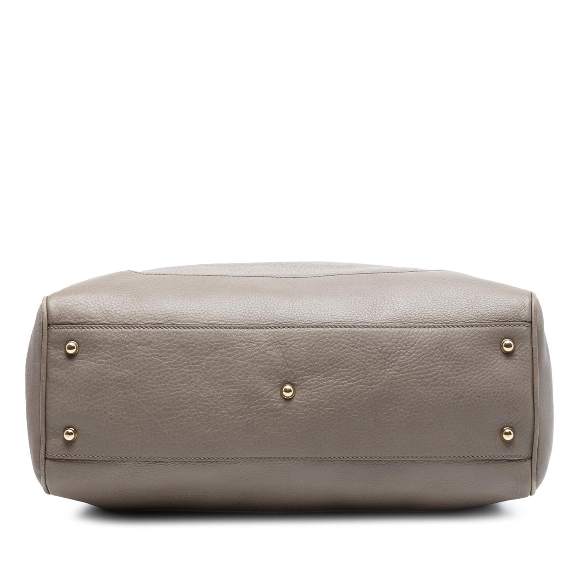 Gucci Calfskin Bamboo Diana Tote Bag - Brown