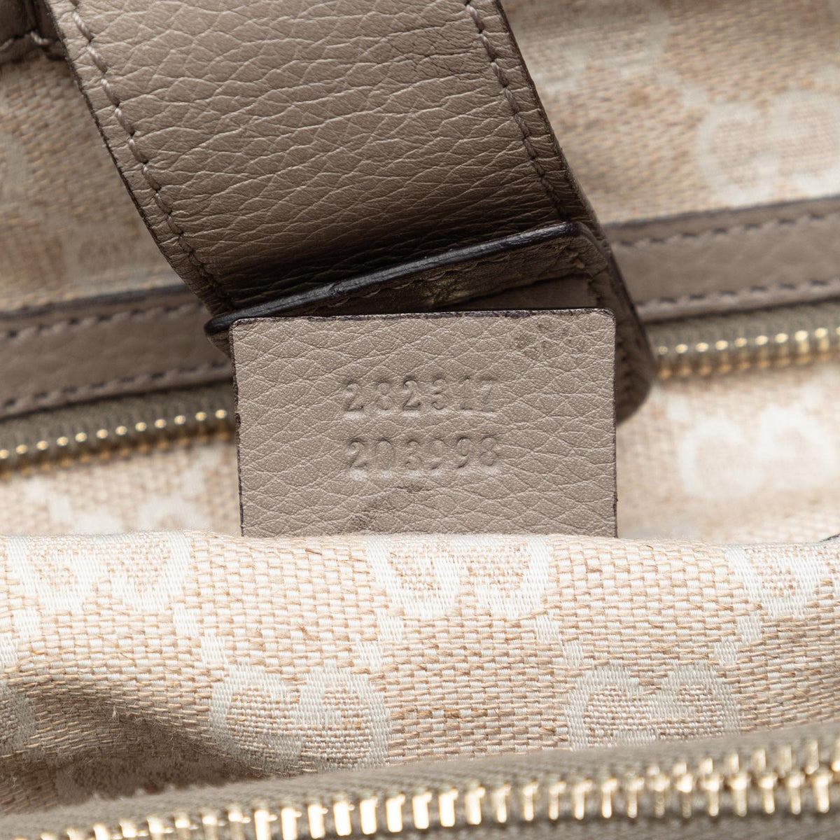 Gucci Calfskin Bamboo Diana Tote Bag - Brown