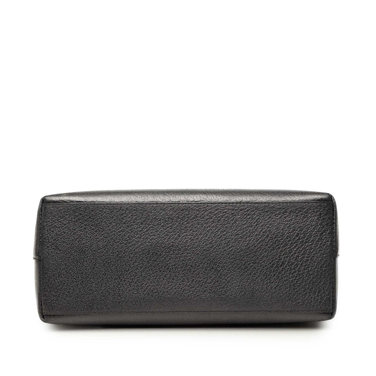 Gucci Calfskin Bamboo Flap Top Handle Bag - Grey