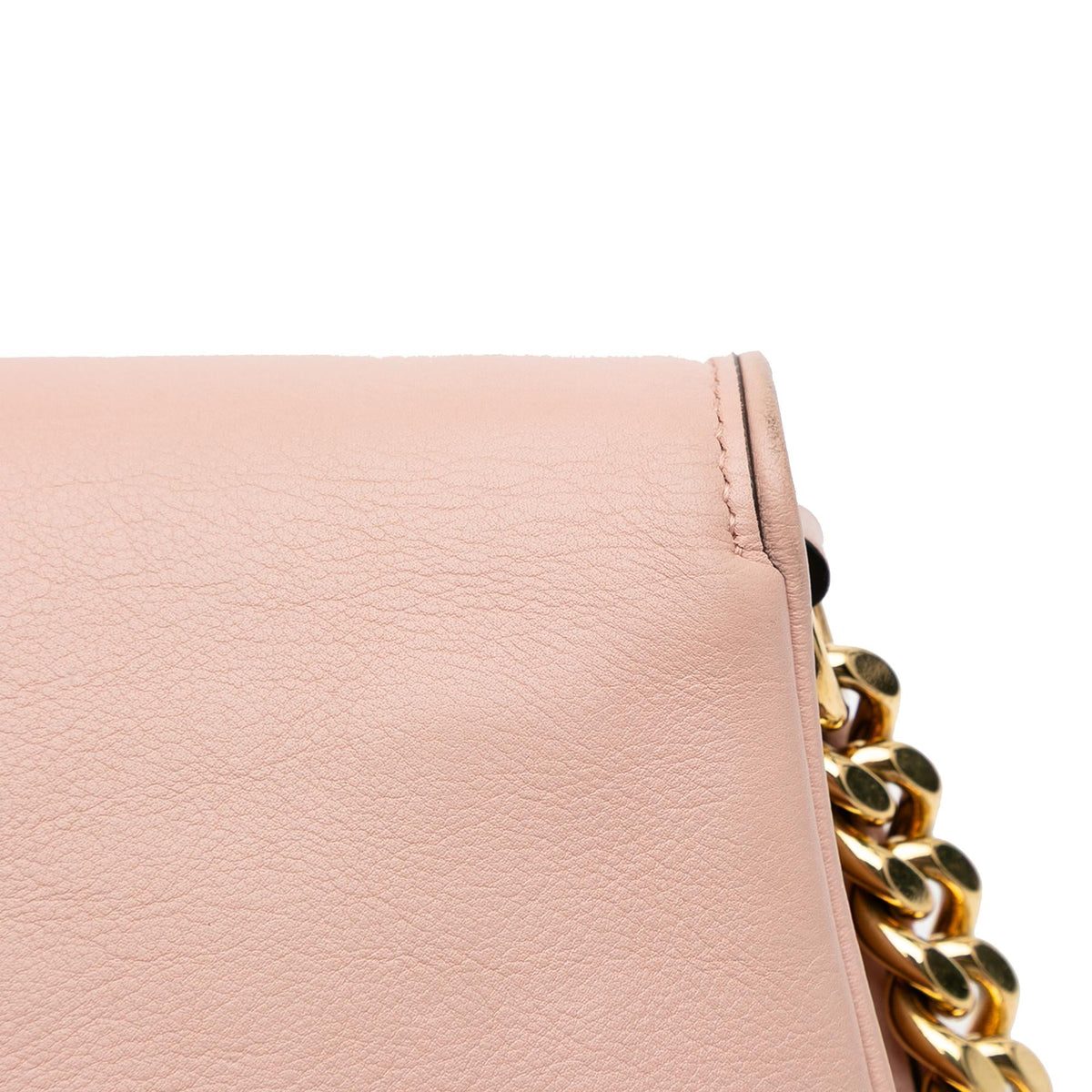 Gucci Calfskin Blondie Chain Satchel - Pink