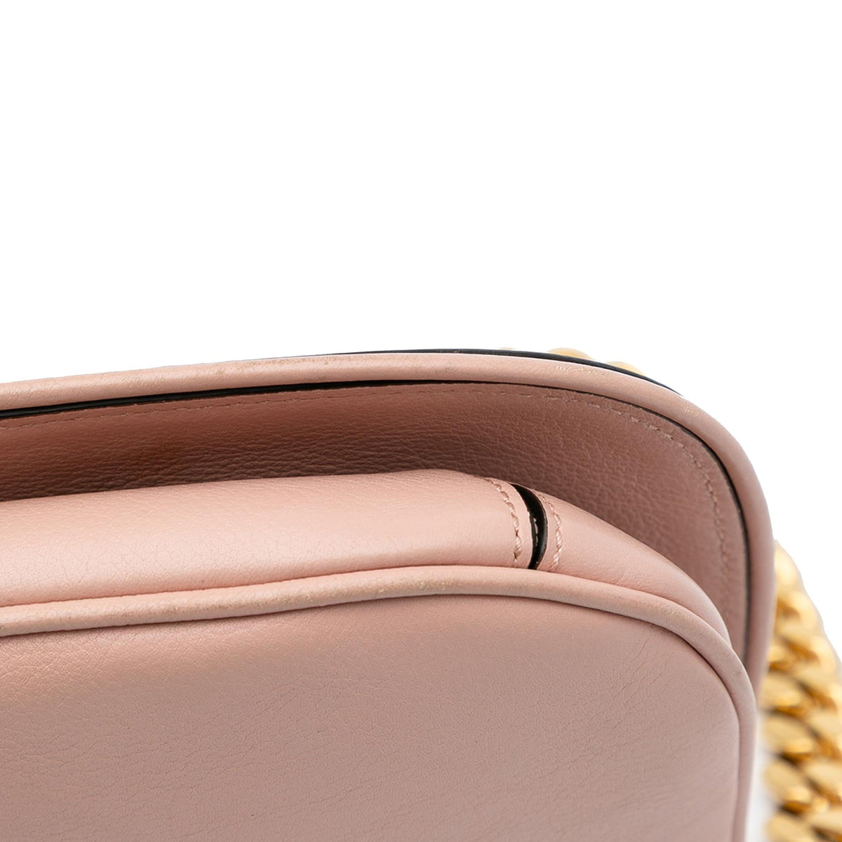 Gucci Calfskin Blondie Chain Satchel - Pink