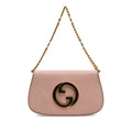Gucci Calfskin Blondie Chain Satchel - Pink