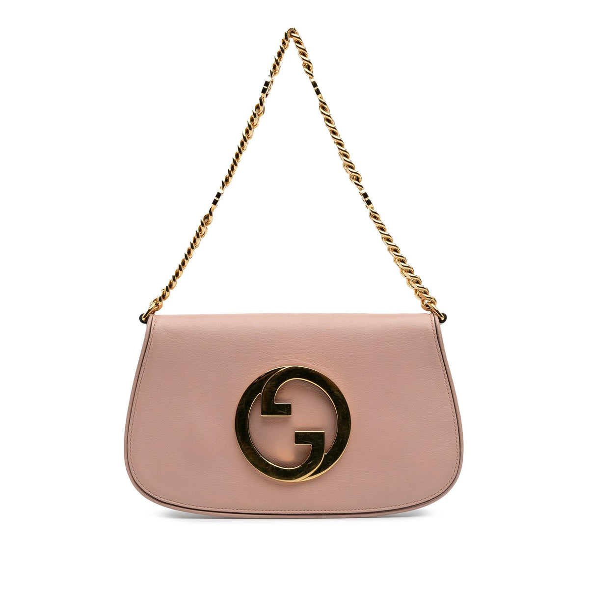 Gucci Calfskin Blondie Chain Satchel - Pink