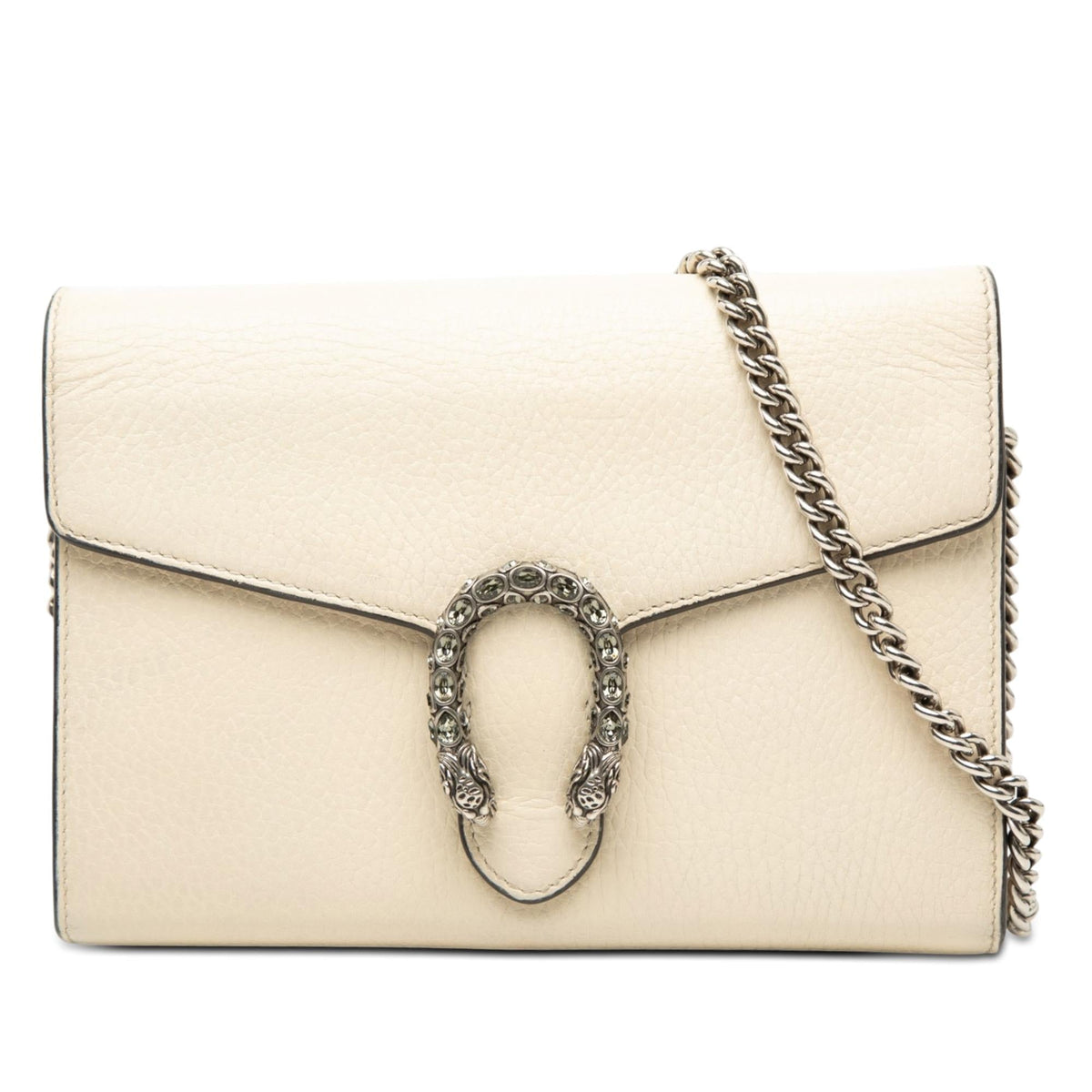 Gucci Calfskin Dionysus Wallet on Chain - Brown