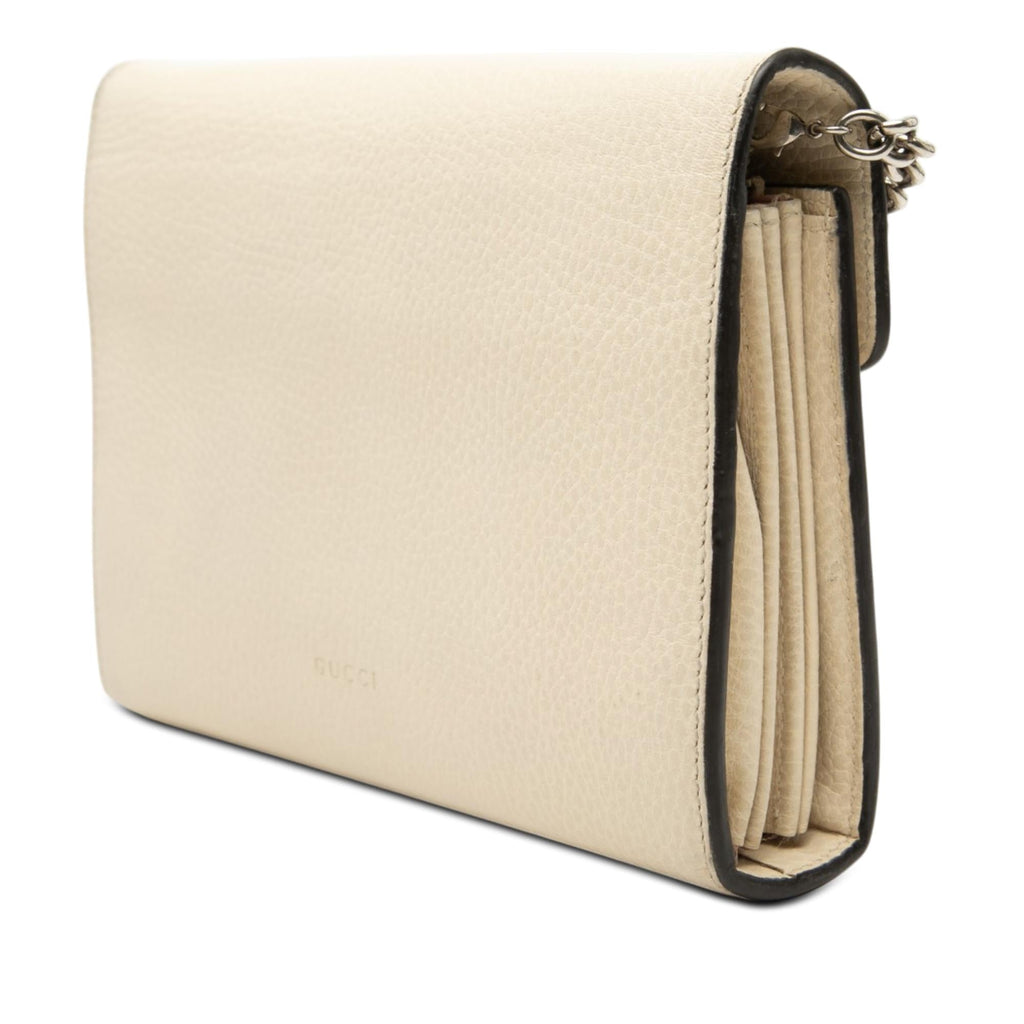 Gucci Calfskin Dionysus Wallet on Chain - Brown