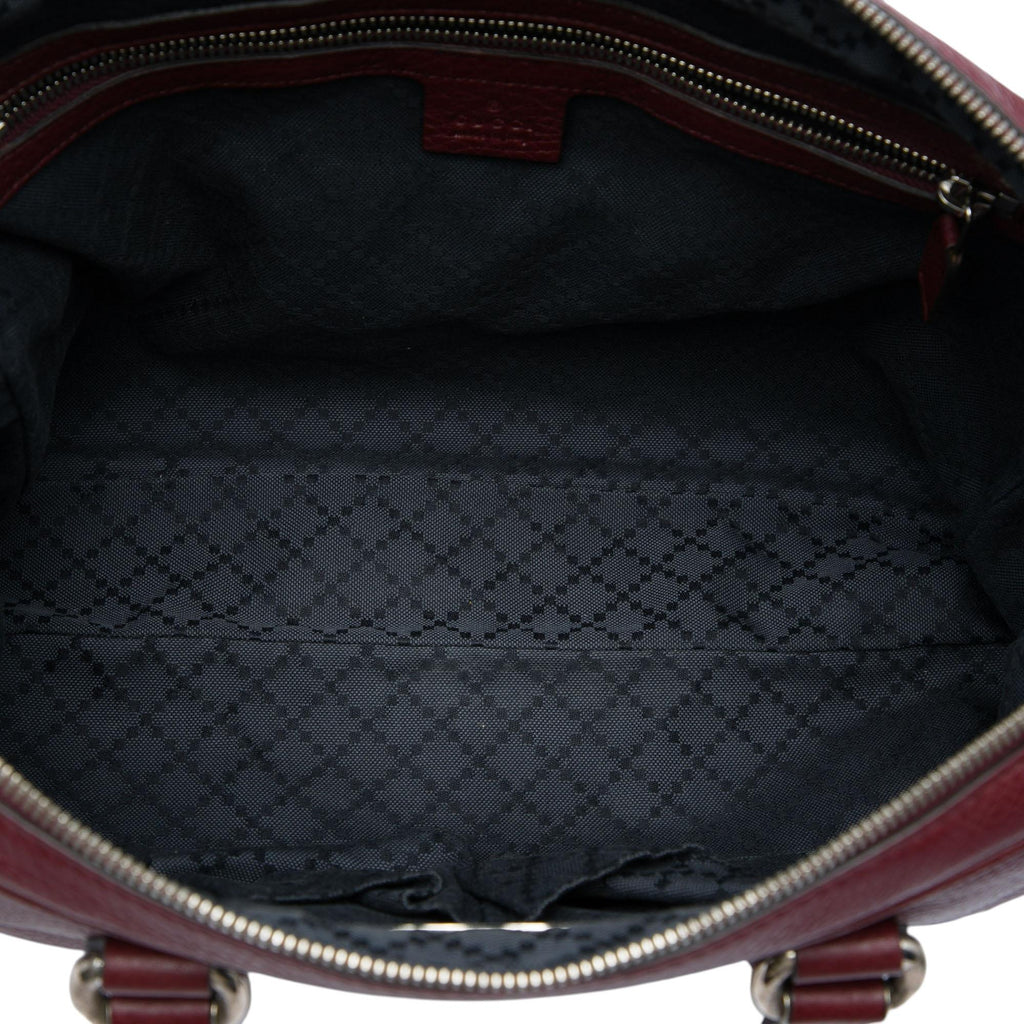 Gucci Calfskin Soho Briefcase - Red
