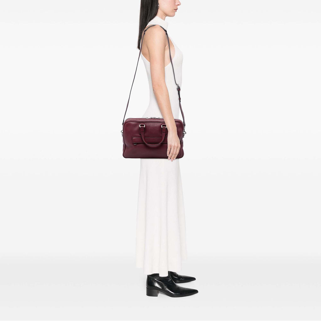 Gucci Calfskin Soho Briefcase - Red