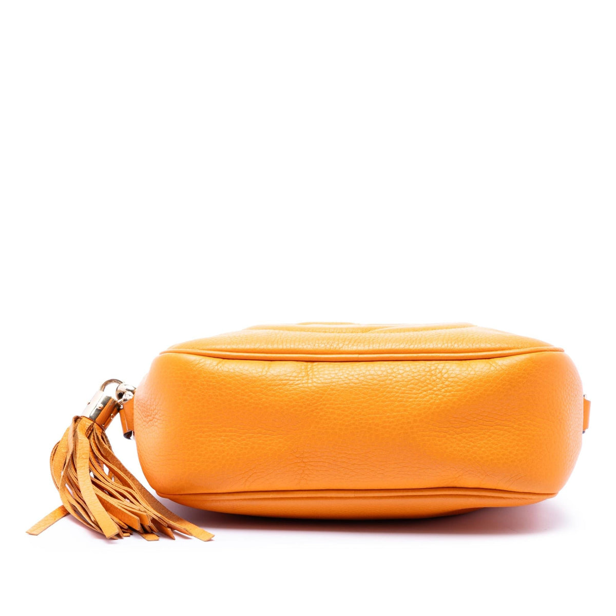 Gucci Calfskin Soho Disco Crossbody Bag - Orange