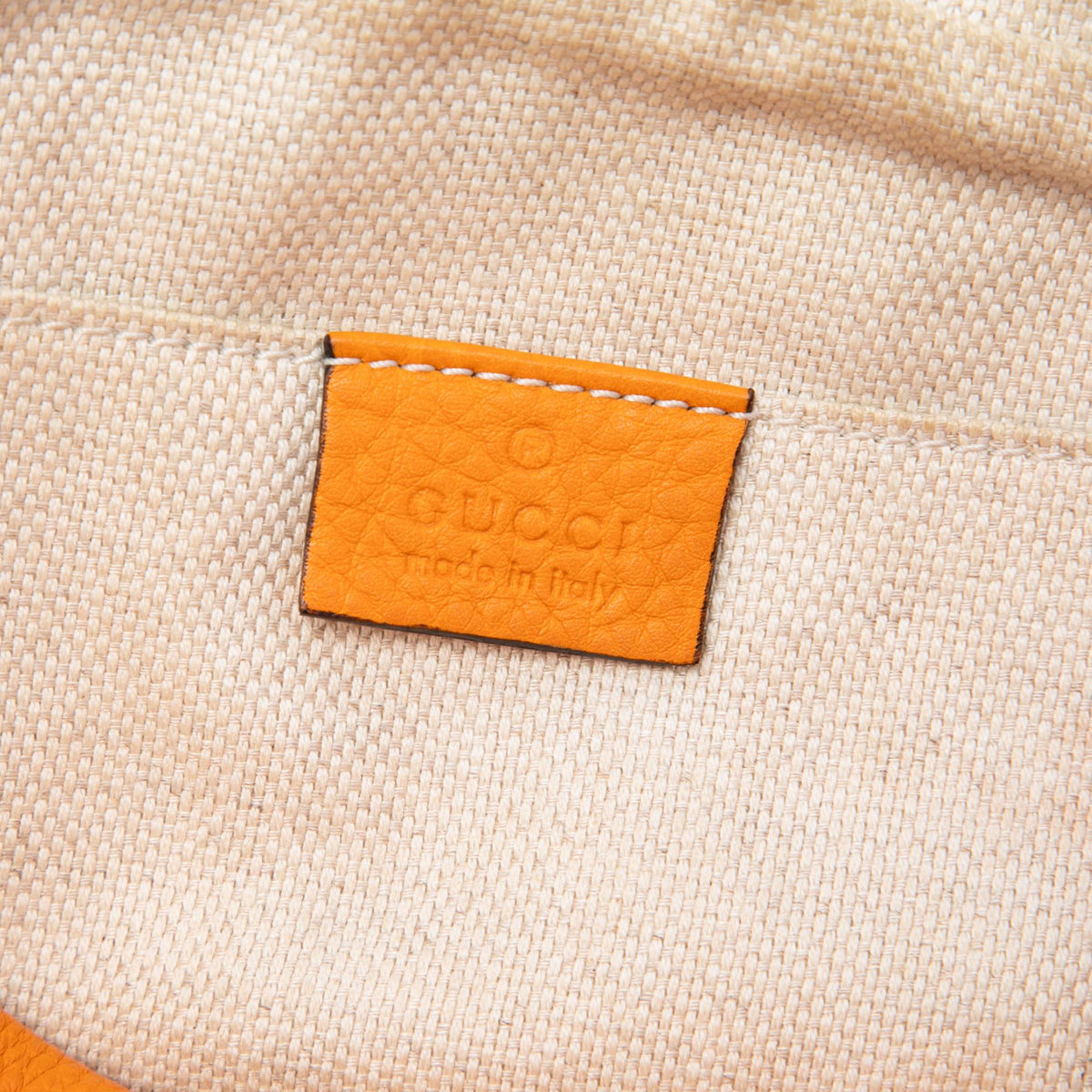 Gucci Calfskin Soho Disco Crossbody Bag - Orange
