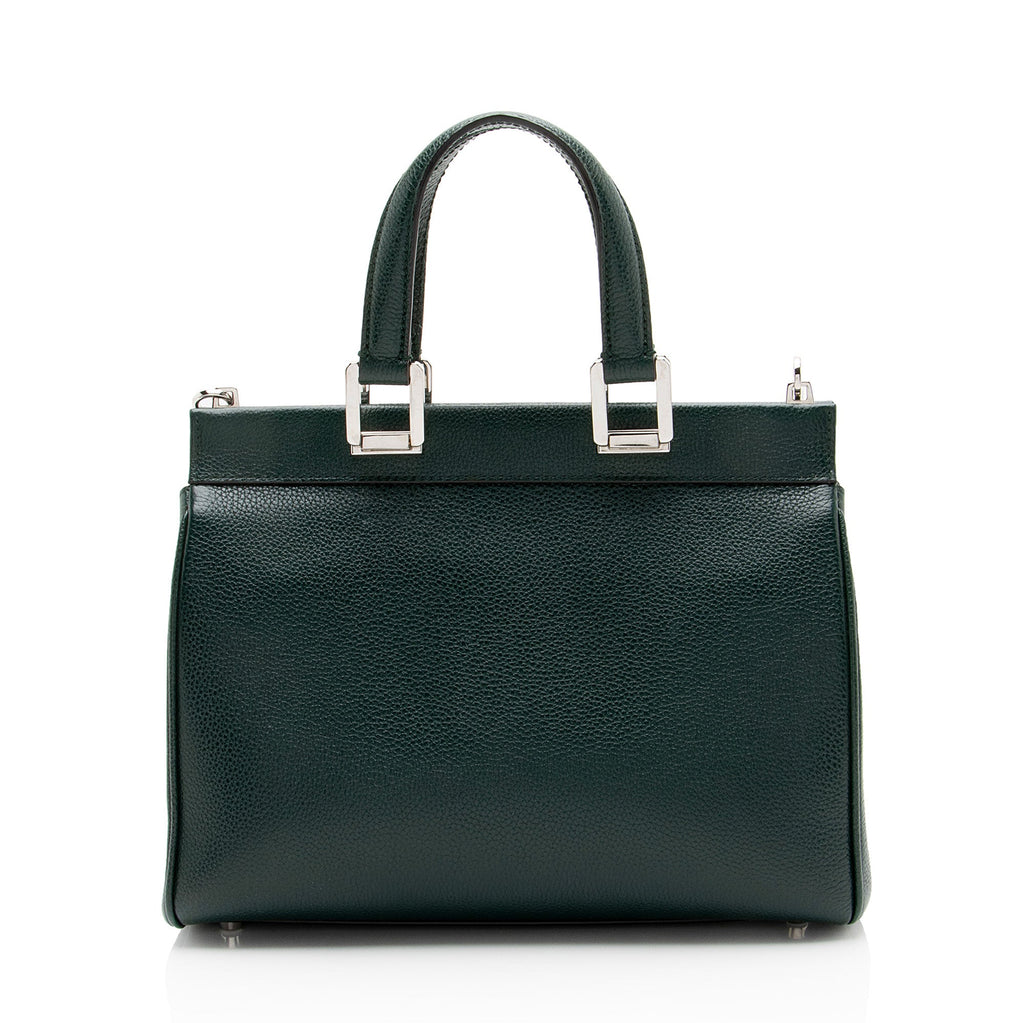 Gucci Calfskin Zumi Small Tote Bag - Green