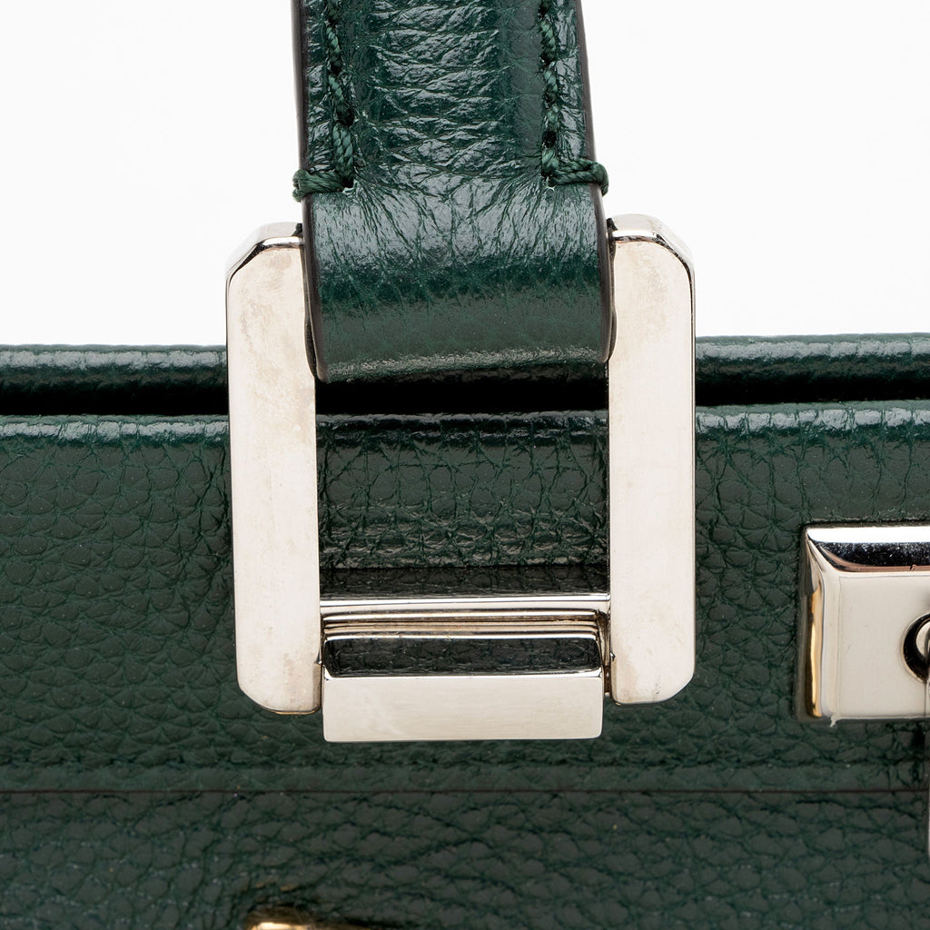 Gucci Calfskin Zumi Small Tote Bag - Green