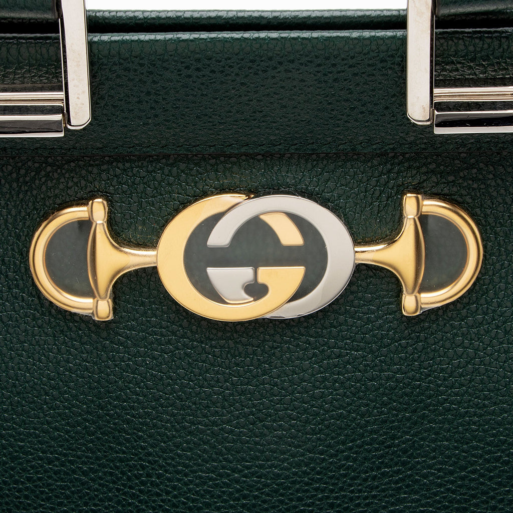 Gucci Calfskin Zumi Small Tote Bag - Green