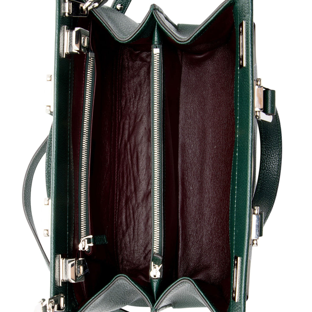 Gucci Calfskin Zumi Small Tote Bag - Green
