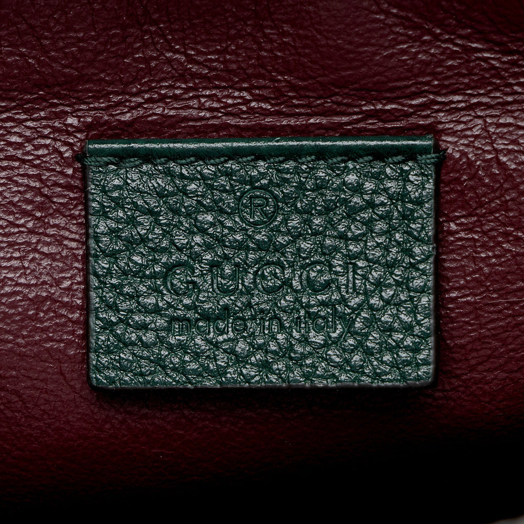 Gucci Calfskin Zumi Small Tote Bag - Green