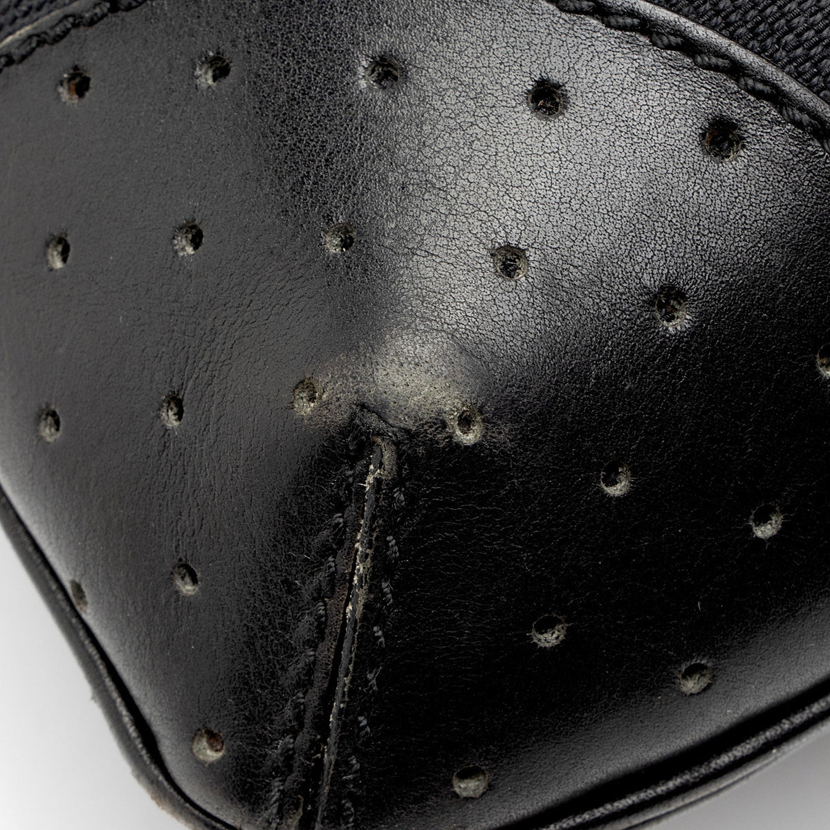 Gucci Canvas Reins Medium Shoulder Bag - Black