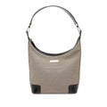 Gucci Canvas Shoulder Bag - Beige