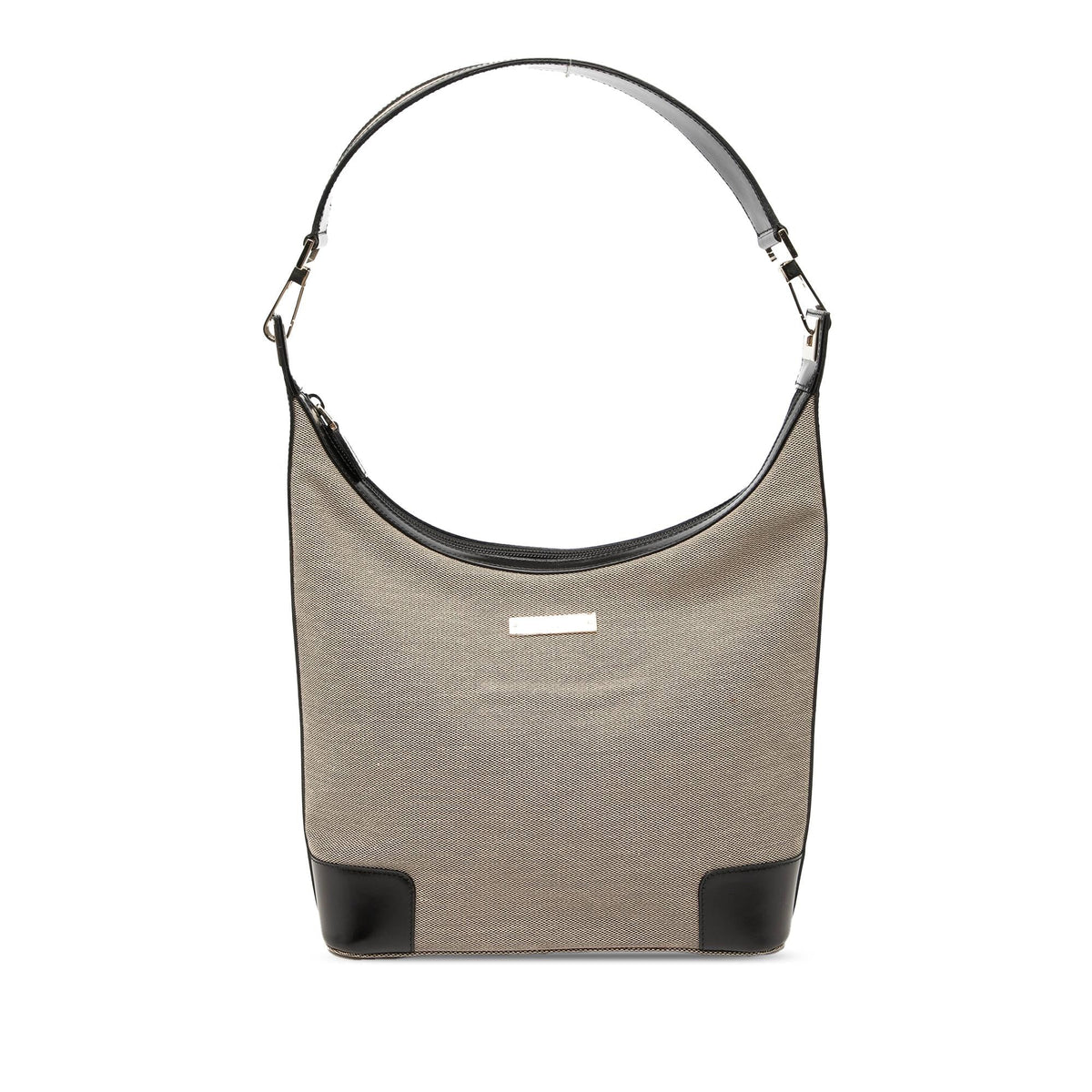Gucci Canvas Shoulder Bag - Beige