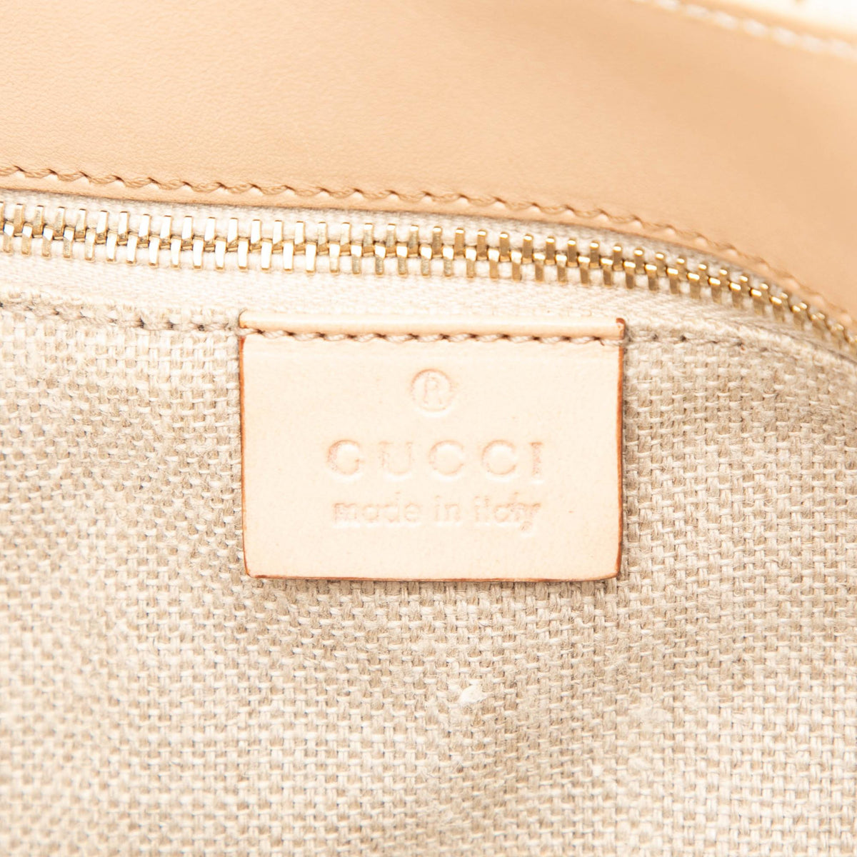 Gucci Flora Canvas Bamboo Handbag Satchel - White