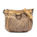 Gucci GG Canvas Abbey D Ring Crossbody Bag - Beige