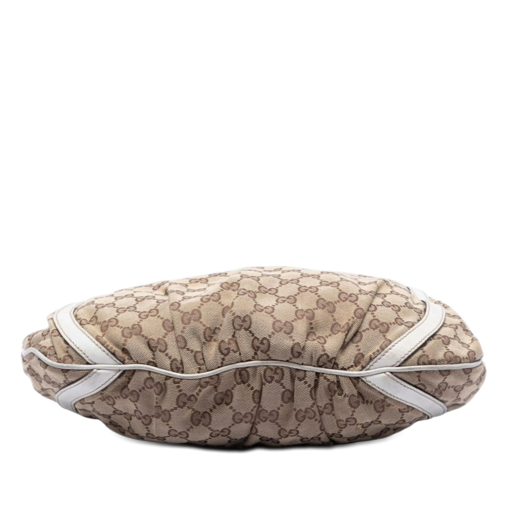 Gucci GG Canvas Abbey D Ring Crossbody Bag - Beige