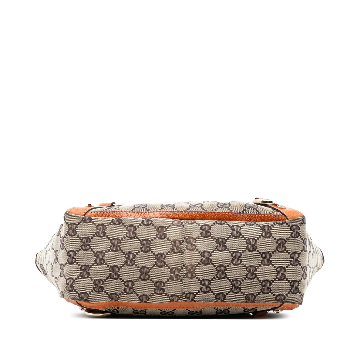 Gucci GG Canvas Abbey D Ring Tote Bag - Beige/Orange