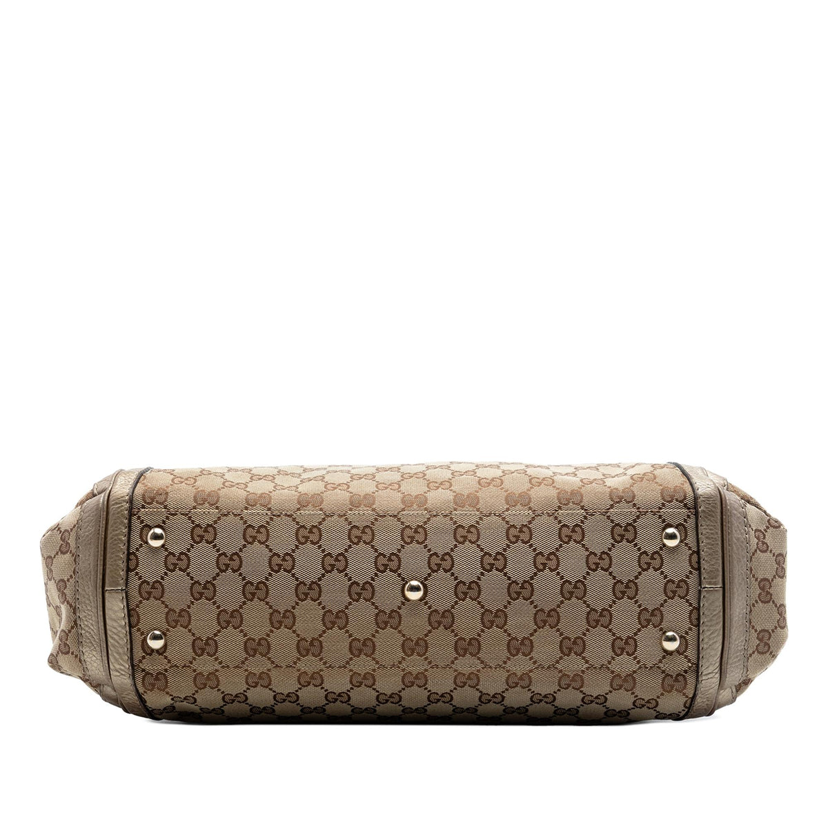 Gucci GG Canvas Bella Convertible Tote Bag - Beige
