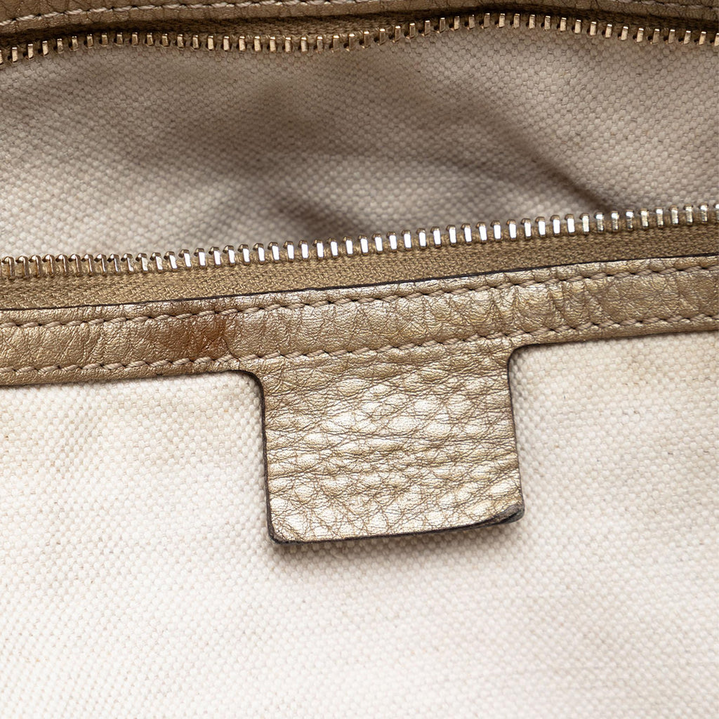 Gucci GG Canvas Bella Convertible Tote Bag - Beige