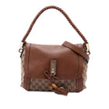 Gucci GG Canvas Bella Flap Satchel - Beige