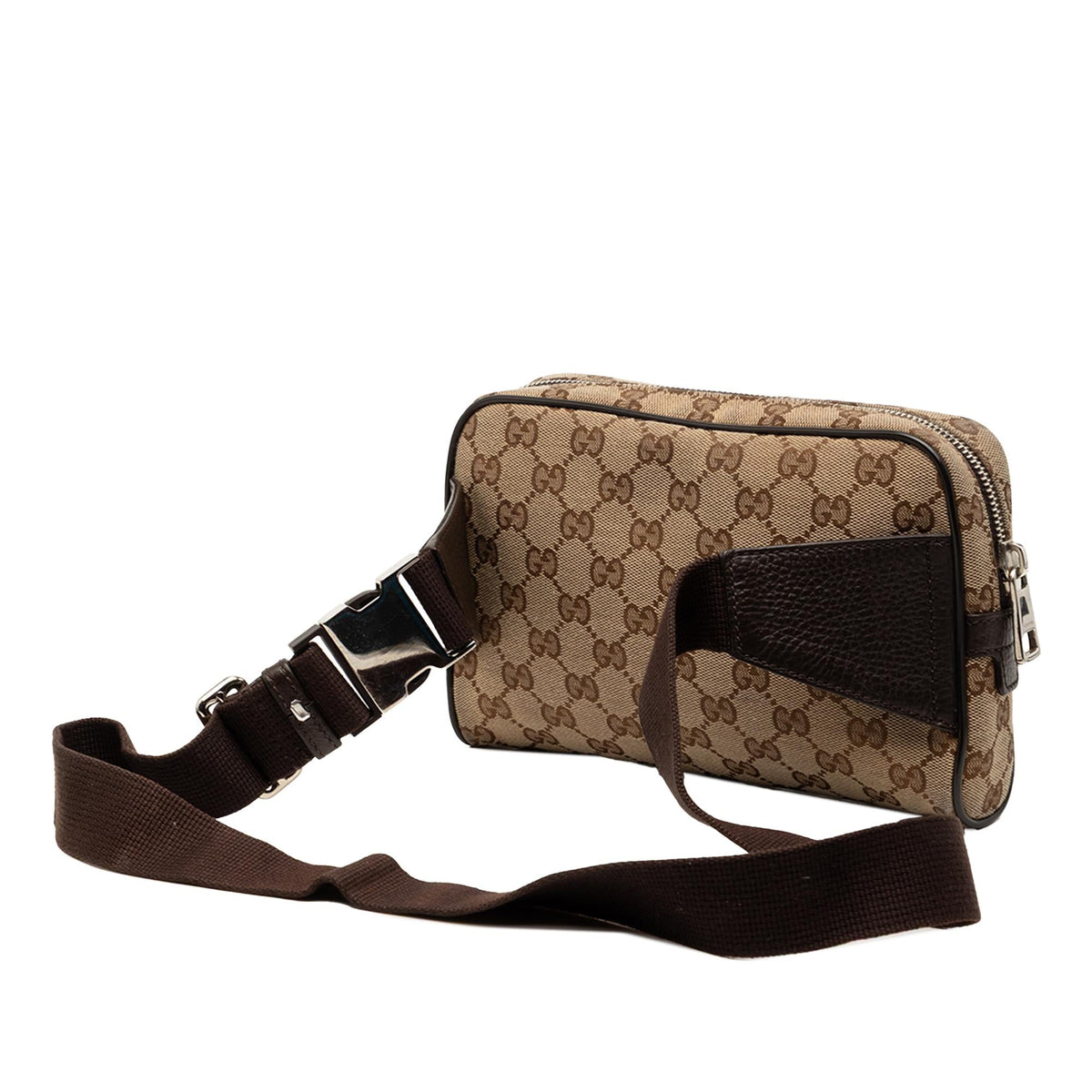 Gucci GG Canvas Belt Bag - Beige