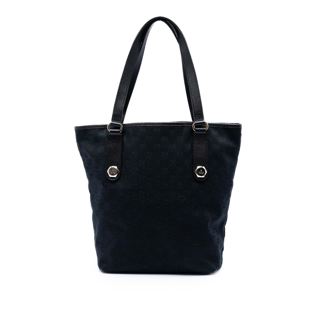 Gucci GG Canvas Charmy Tote Bag - Blue
