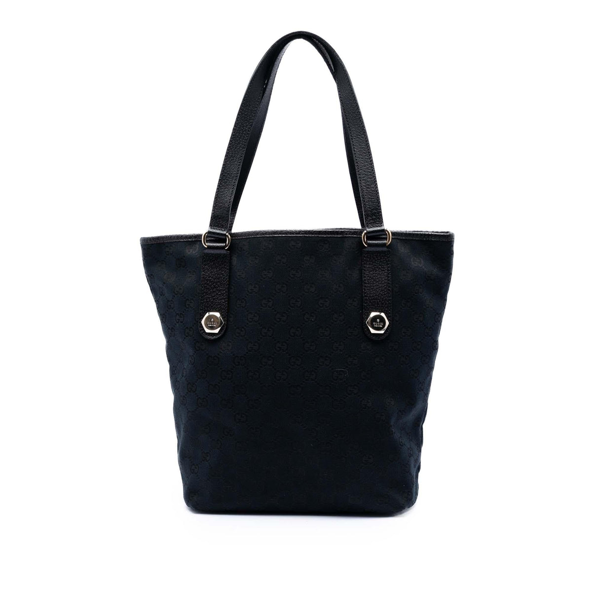 Gucci GG Canvas Charmy Tote Bag - Blue