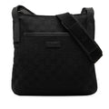 Gucci GG Canvas Crossbody Bag - Black