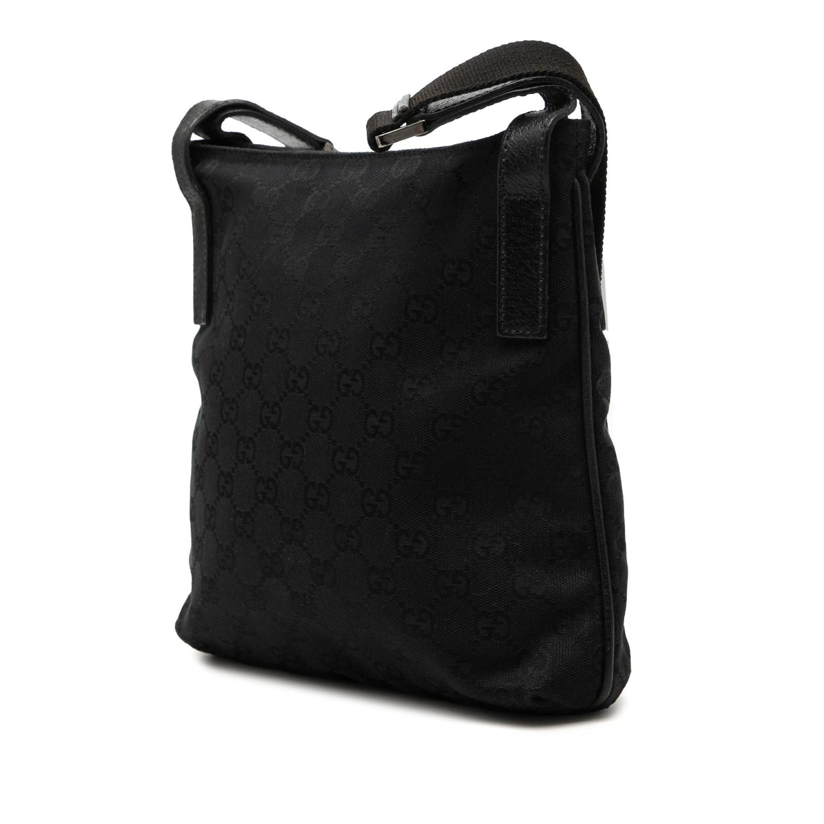 Gucci GG Canvas Crossbody Bag - Black