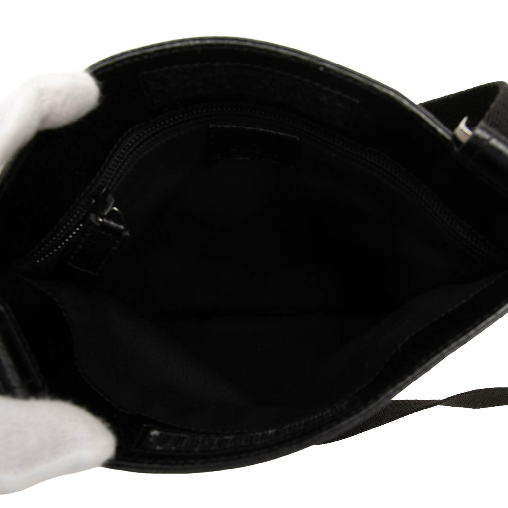 Gucci GG Canvas Crossbody Bag - Black